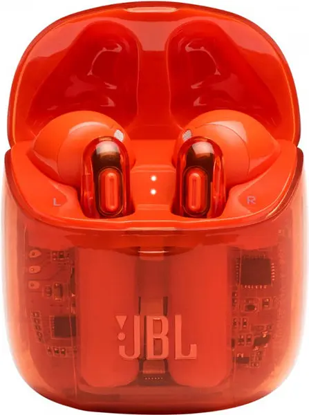 Навушники JBL TUNE T225TWS Ghost Orange (JBLT225TWSGHOSTORG) - фото 8