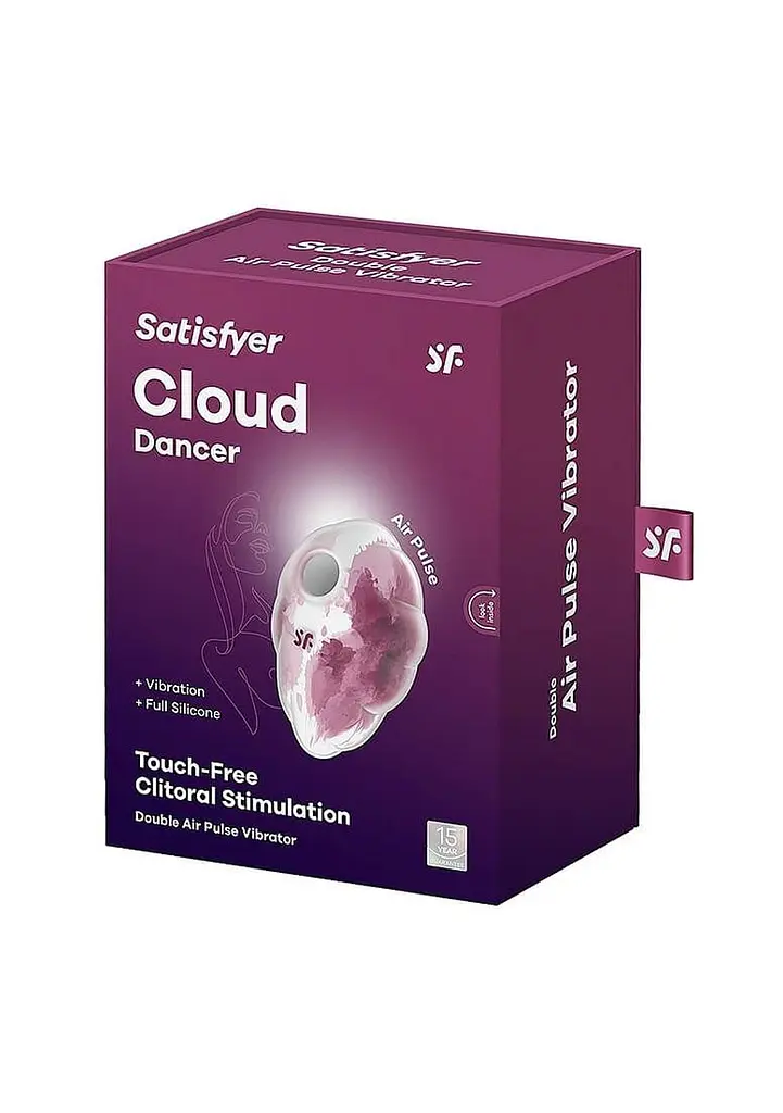 Вакуумний кліторальний стимулятор - Satisfyer Cloud Dancer Red - фото 2
