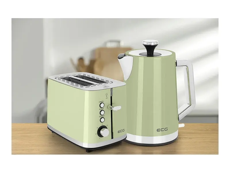 Тостер ECG ST 2766 Vintage Olive - фото 10