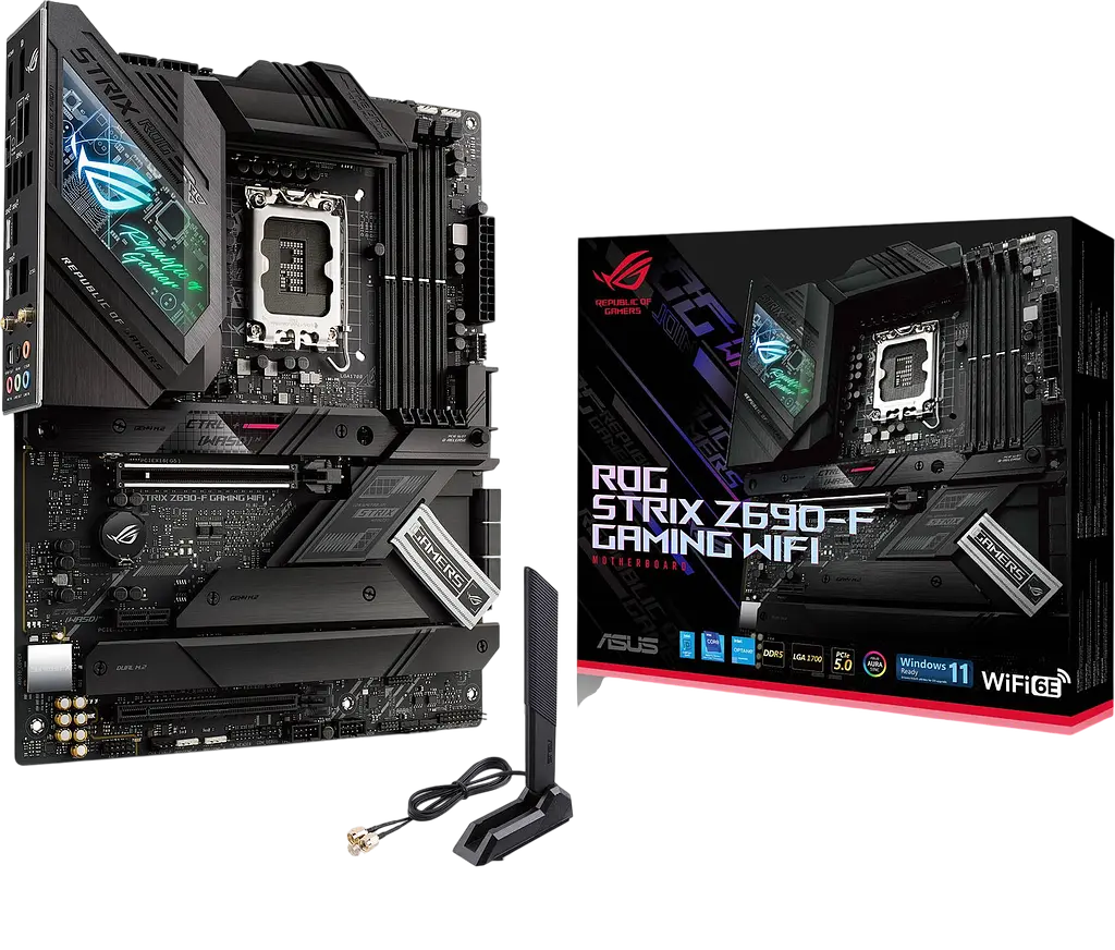 Материнська плата Asus Z690-F ROG Strix Gaming Wi-Fi LGA 1700 (ROG STRIX Z690-F GAMING WIFI) Б/В - фото 4