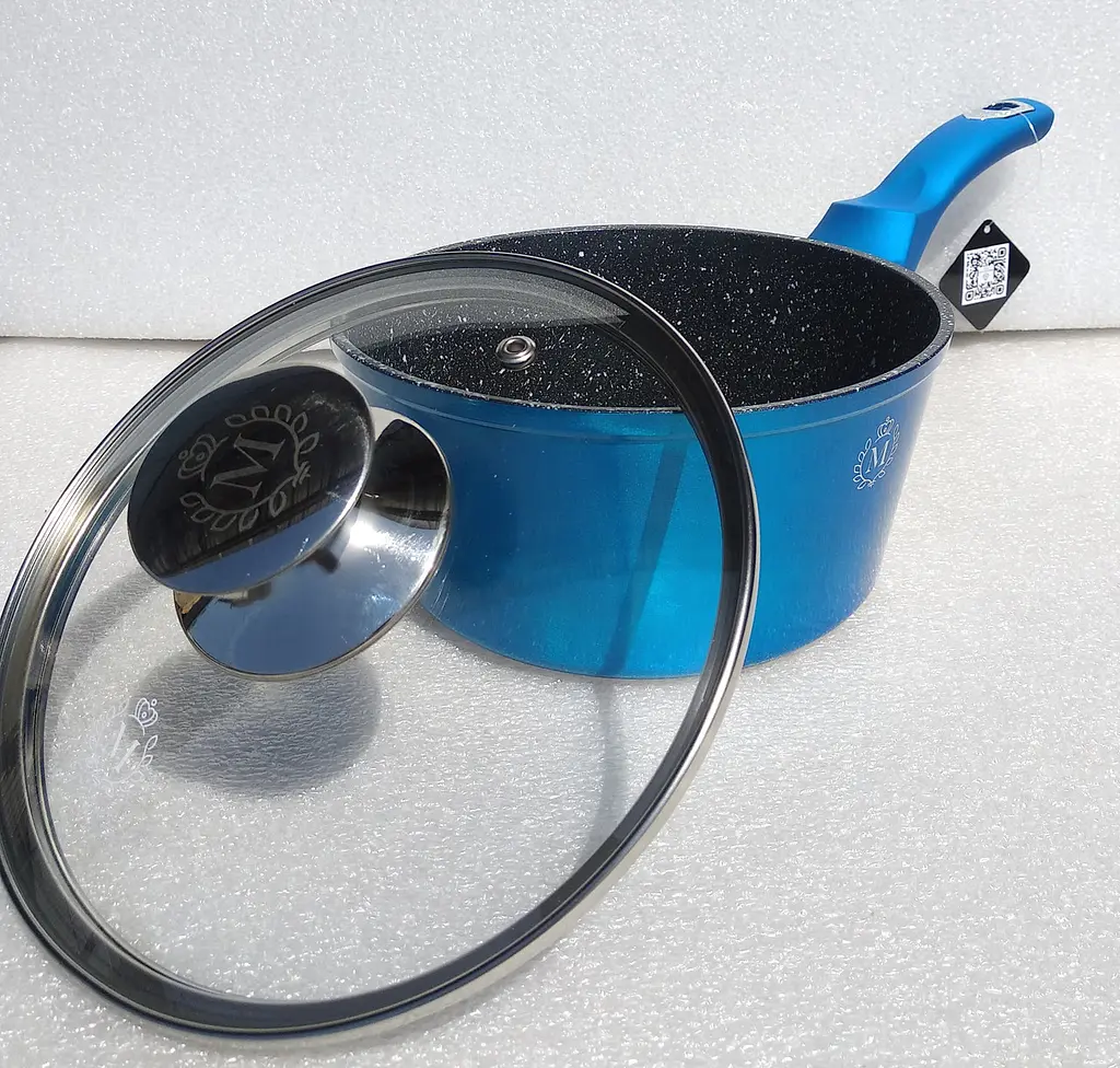 Ковш Meisterklasse MK-1046 blue marble 18 см 1,5л - фото 8