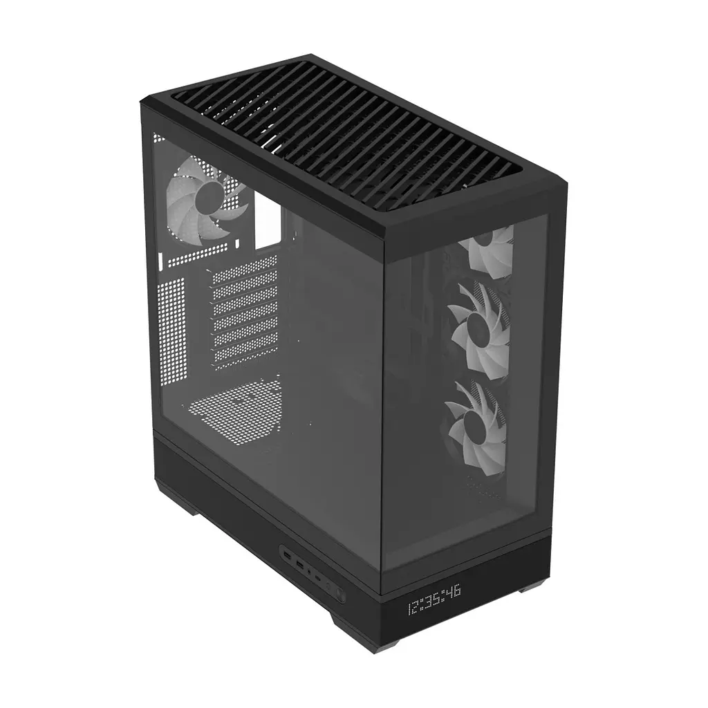 Корпус для ПК AeroCool P500B Digi-BK-v1 Black (ACCM-PN09143.11) - фото 4
