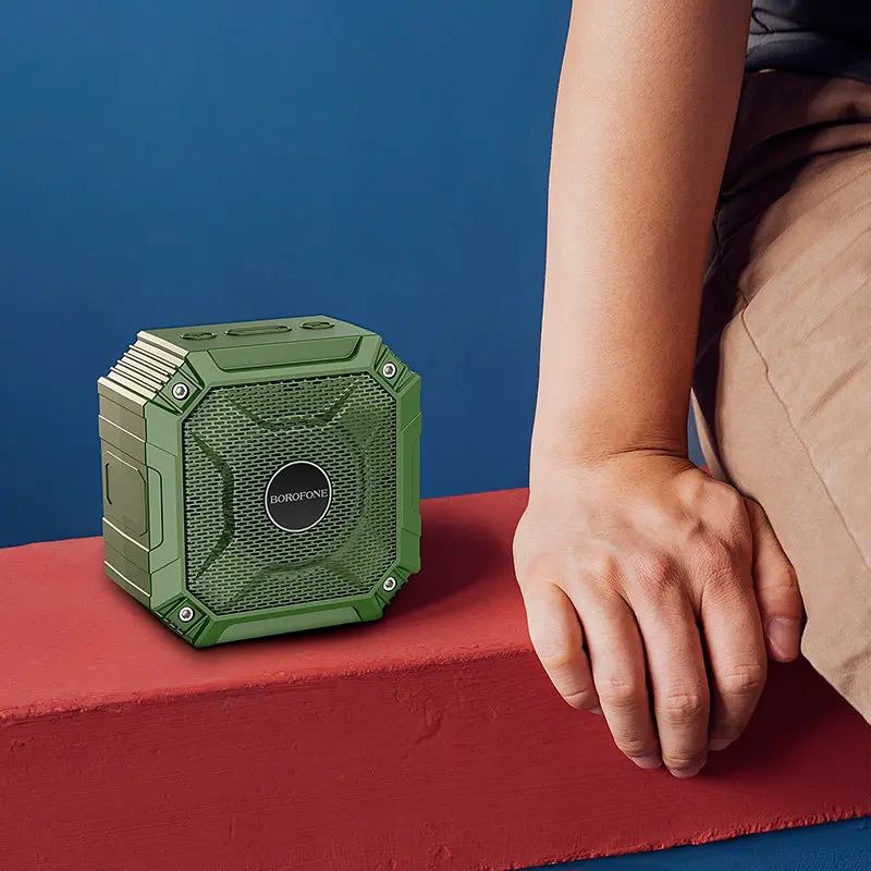 Колонка Borofone BP6 Kody sports Army green - фото 6