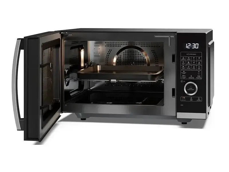 Мікрохвильова піч Sharp YC-QC254AE-B - фото 6