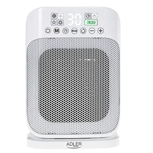 Тепловентилятор Adler AD 7727 white - фото 3