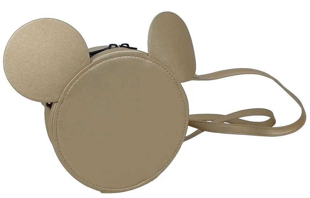 Сумка дитяча C&A Mickey Mouse з екошкіри для дівчинки 17х17 см Золотистий - фото 5