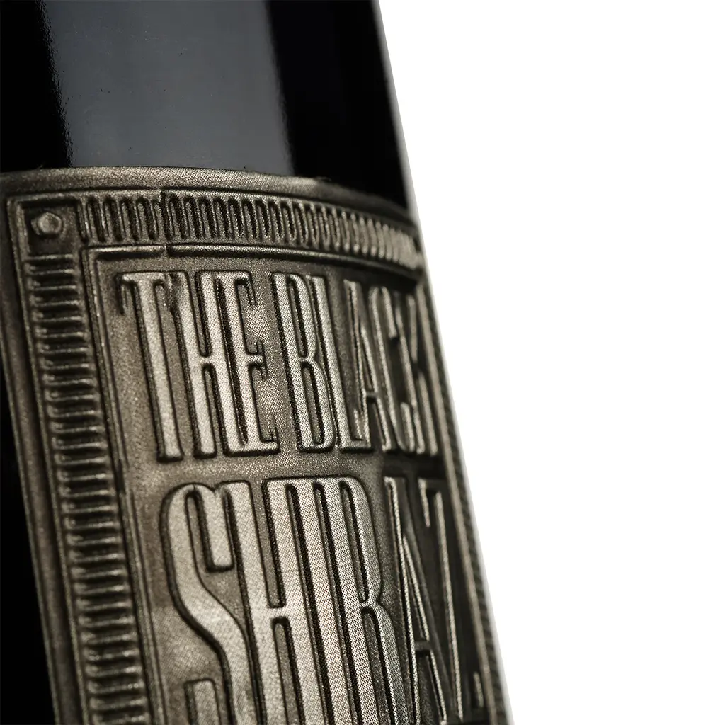 Вино Berton Vineyard Metal Label The Black Shiraz, красное, сухое, 14,5%, 0,75 л - фото 3