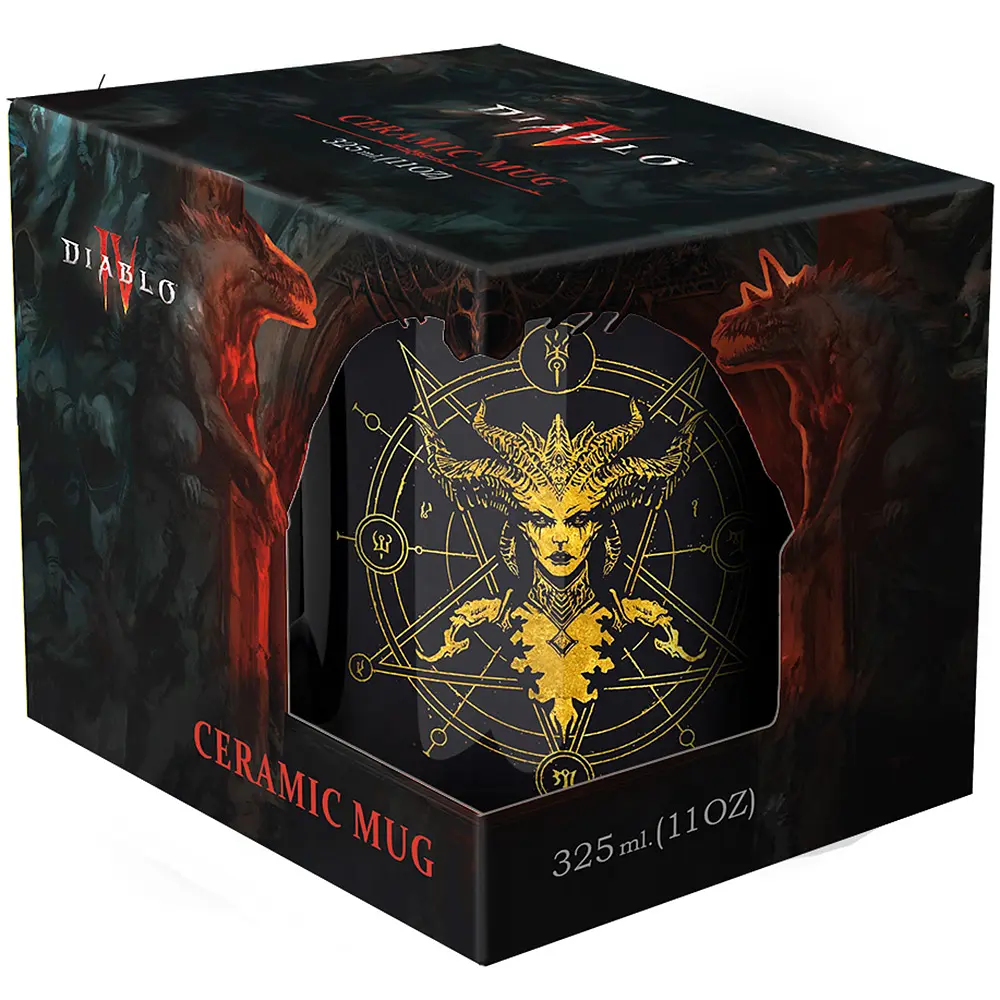 Чашка Diablo IV: Lilith Gold Edition (Діабло) 325 мл - фото 4
