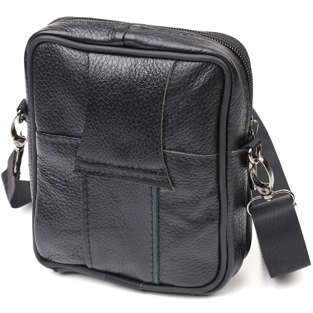 Сумка кожаная мужская Vintage 13,5х16х4 см sum0022667 - фото 2
