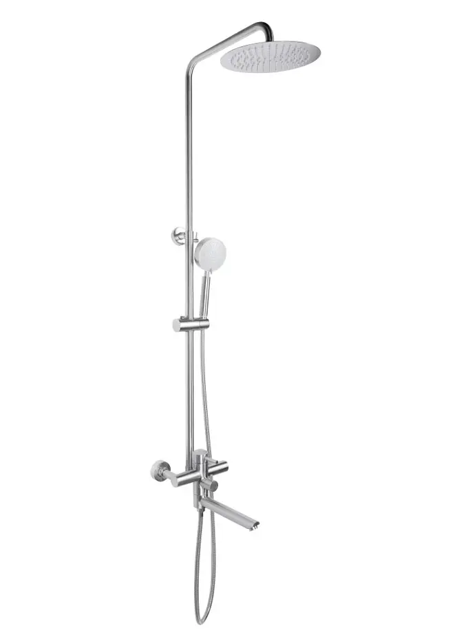 Душевая система универсальная Lidz Aria 1033, Nickel (k35) LDARI1033NKS46109