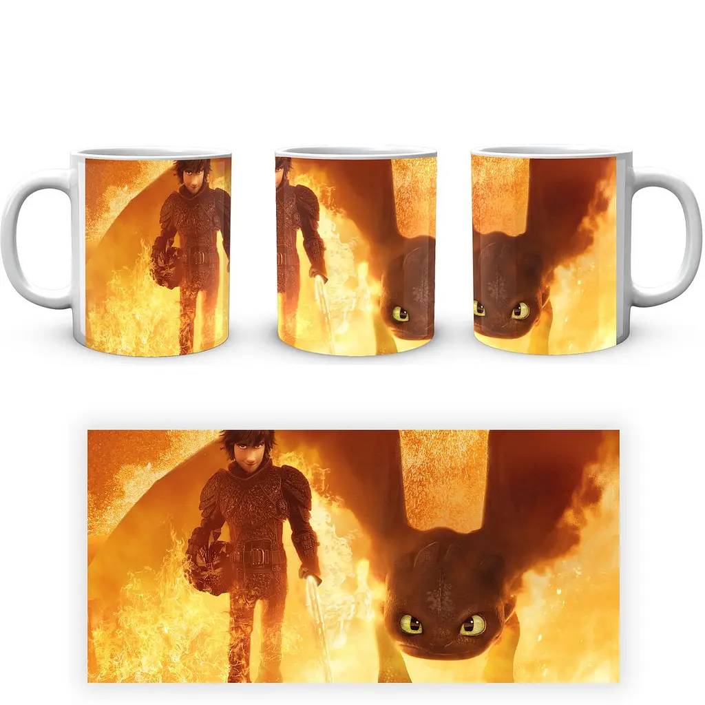 Кухоль GeekLand How to Train Your Dragon Як приборкати дракона HTD 03 330 мл білий - фото 4