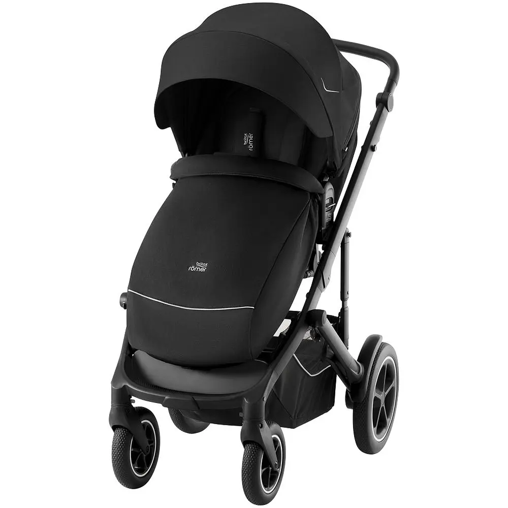 Прогулянкова коляска Britax-Romer Smile 5Z Space Black, чорна (2000037974) - фото 2