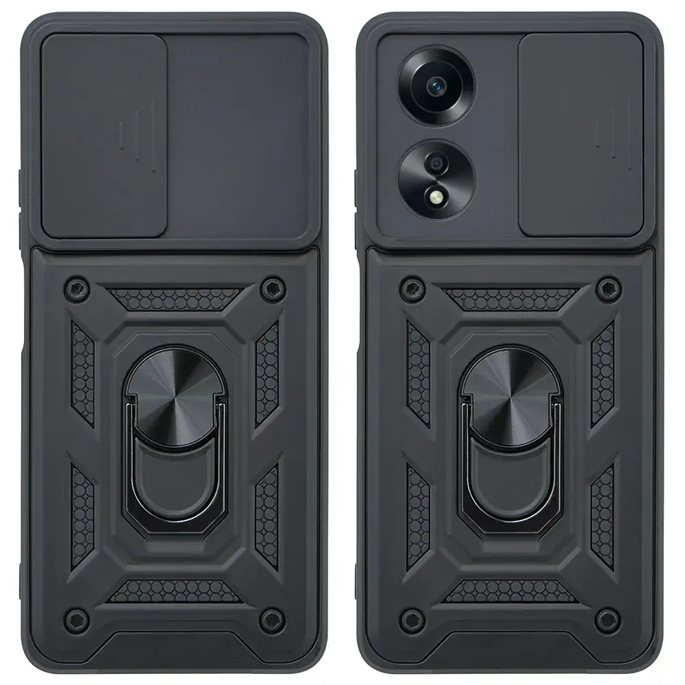 Панель BeCover Military для Oppo A38 Black (710714) - фото 2