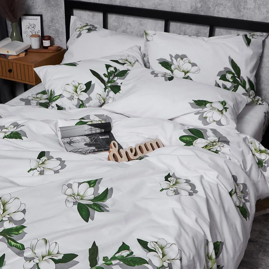 Набір наволочок Moon&Star Бязь Gold Люкс Wisteria White 40х60 см 2 шт - фото 2