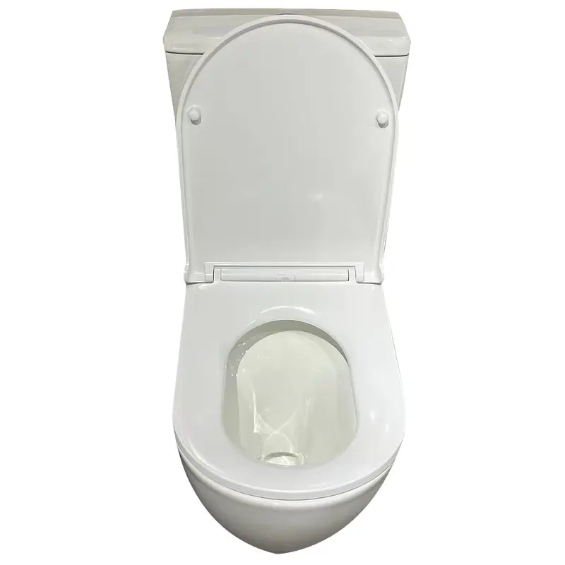 Унітаз-компакт ергономічний Koer TT-0201-T3 675x390x860mm система змиву Tornado 3.0 KR5613, Білий - фото 3