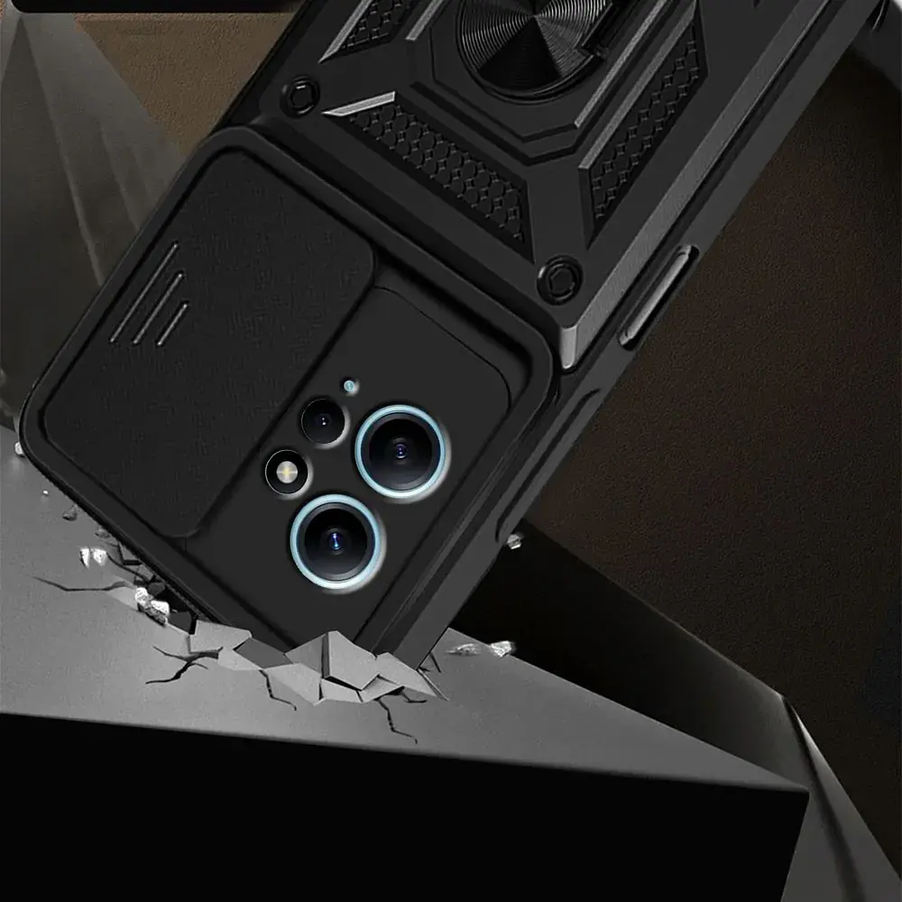 Панель BeCover Military для Xiaomi Redmi Note 12 4G Black (709155) - фото 4