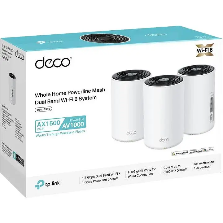 Mesh-система TP-Link Deco PX10 3-pack - фото 10