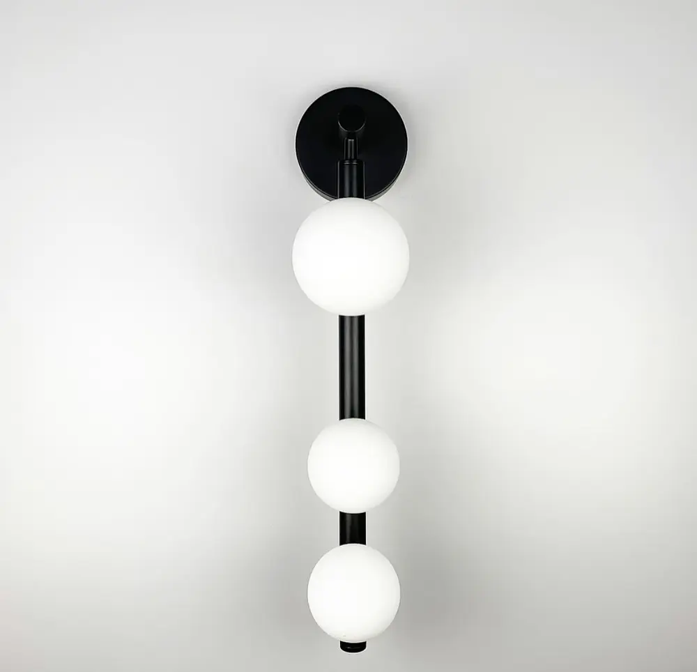 Настінний світильник DOLL BLACK Line F B 69-3 BK - фото 2