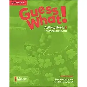 Guess What! Level 3 Activity Book with Online Resources