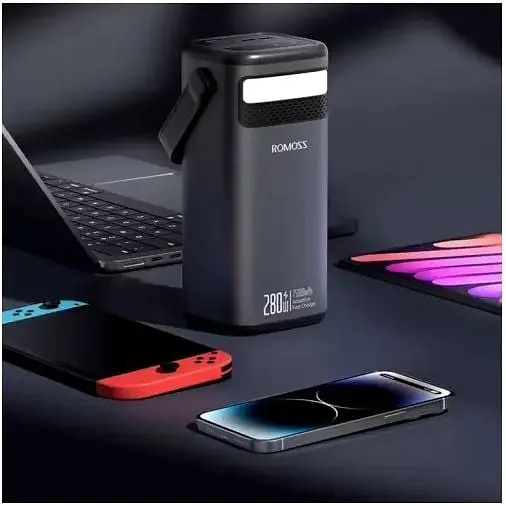 Аккумулятор портативный Romoss внешний 280 ВТ - Romoss 75000mAh PMT75 280W (PMT75-1E2-2113H) - фото 9