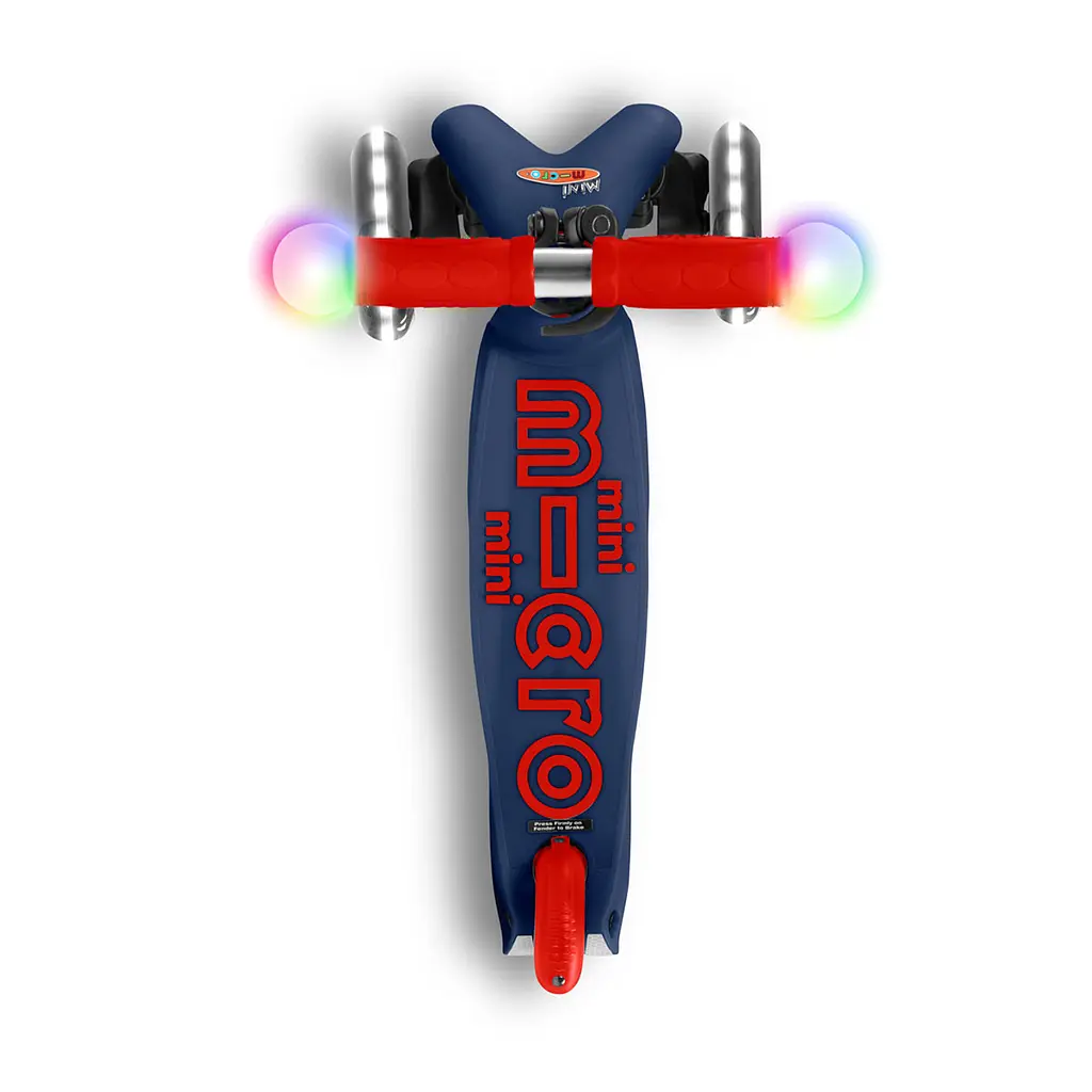 Самокат Micro Mini Deluxe Magic темно-синий (MMD149) - фото 4