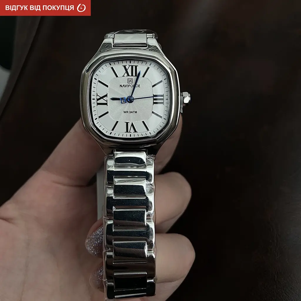 Годинник Naviforce Carrera Silver - фото 9