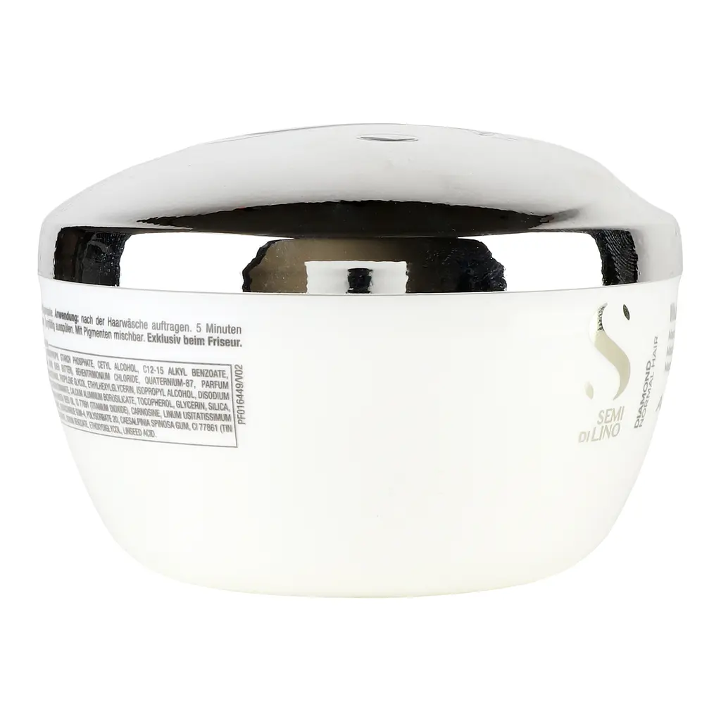 Маска для волосся Alfaparf Milano Semi Di Lino Diamond Illuminating Mask, 200 мл - фото 3