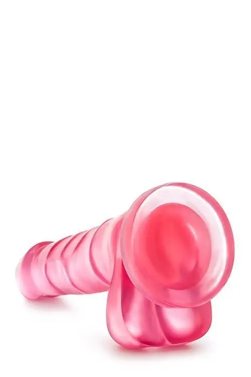 Фалоімітатор Blush B Yours Sweet N Hard, 17.8 см (рожевий) - фото 4