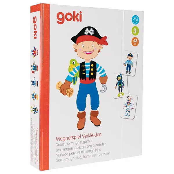 Магнитная книга Одежда для мальчика goki det0017721 - фото 5