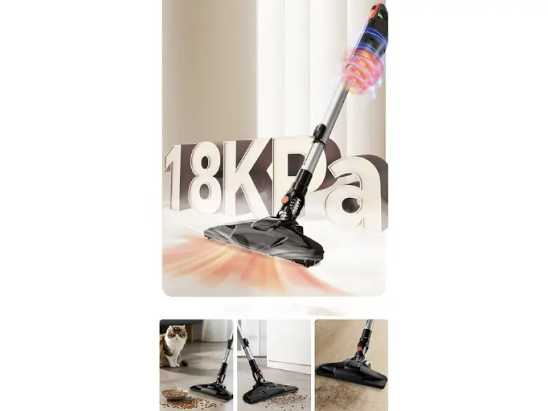 Вертикальний і ручний пилосос Xiaomi Enchen Vacuum Cleaner V3 2 в 1 - фото 12