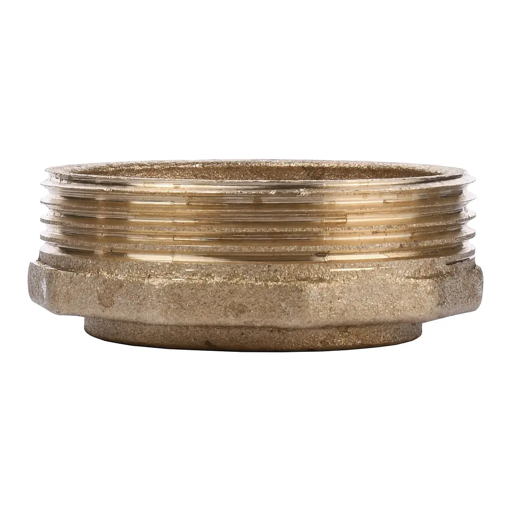 Футорка латунна 2″ЗР х 1 1/4″ВР ливарна 727Б - фото 2