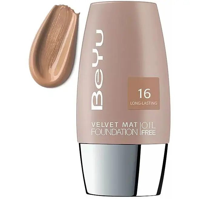 Тональний крем BeYu Velvet з матуючим ефектом відтінок 16 (Porcelain Creme) 30 мл - фото 2