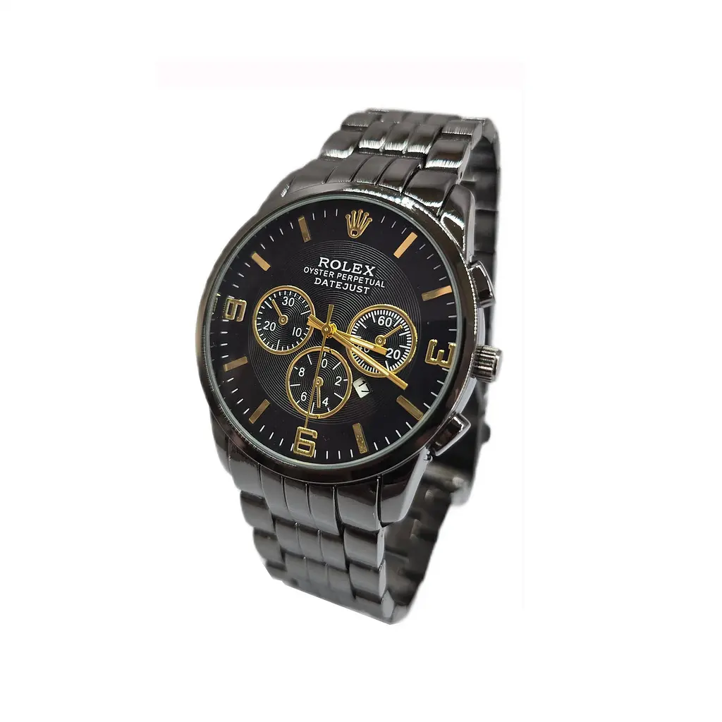Наручний годинник чоловічий Clockhouse Rolex Чорний (IBW920BB) - фото 3