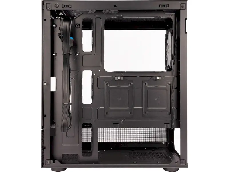 Корпус 1stPlayer Mi7-A-BK-2F7R-1F7 Black - фото 5