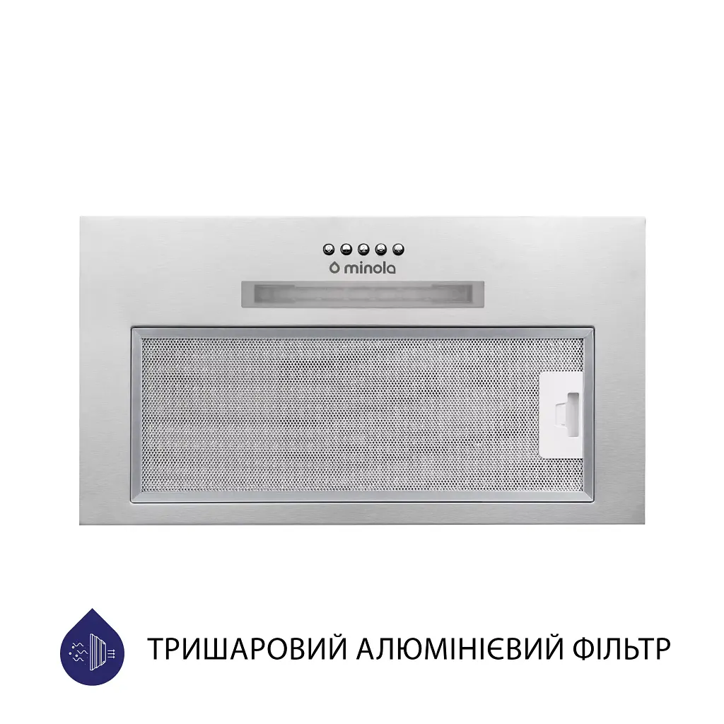 Витяжка повновбудована Minola HBI 5623 I 1000 LED - фото 2