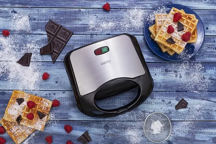 Электрическая вафельница Camry CR 3019 бельгийские вафли - фото 8