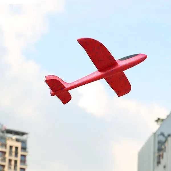 Метательный самолет планер UFT Touch Sky Plane Original G1 Red 48 см - фото 2