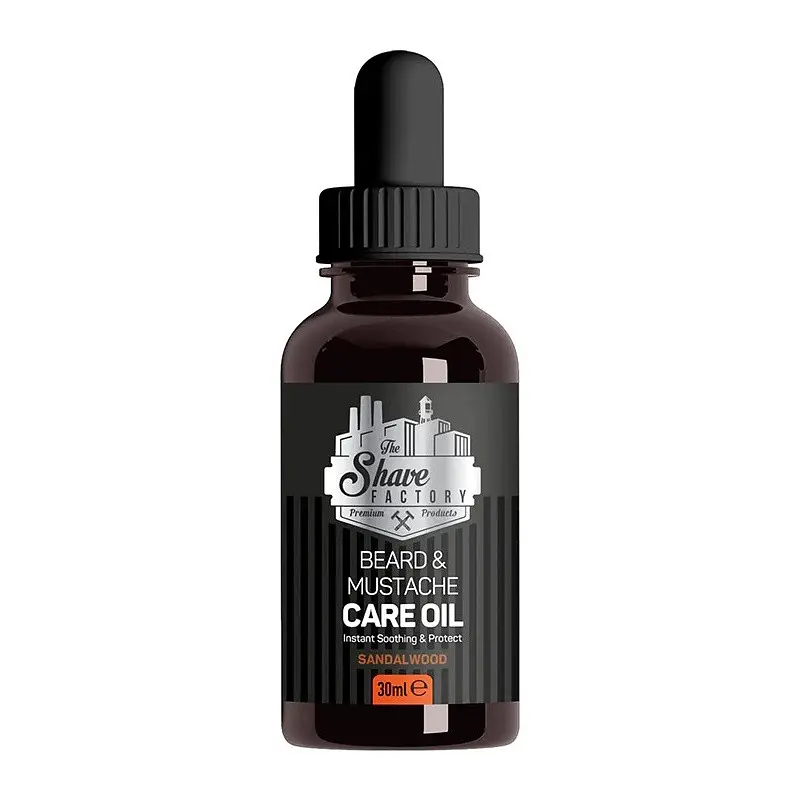 Олія Для Бороди The Shave Factory Beard & Moustache Care Oil Sandalwood 30 мл - фото 2