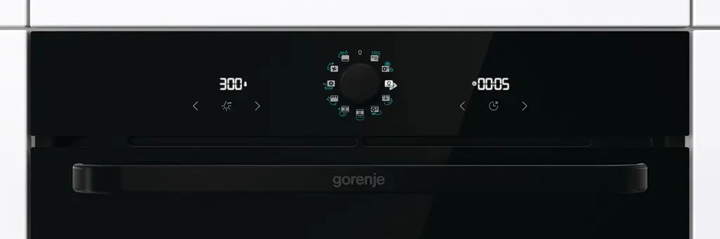 Духовой шкаф электрический Gorenje 77 л A пара дисплей макс.темпер.-300 черный - фото 3