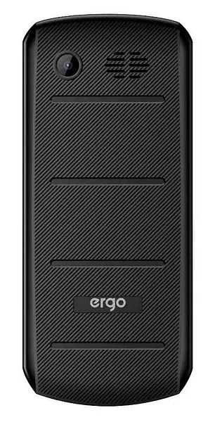 Телефон Ergo E285 DS Black UA UCRF - фото 2