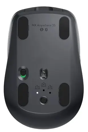 Мишка Logitech MX Anywhere 3S Wireless/Bluetooth Graphite (910-006929) - фото 6