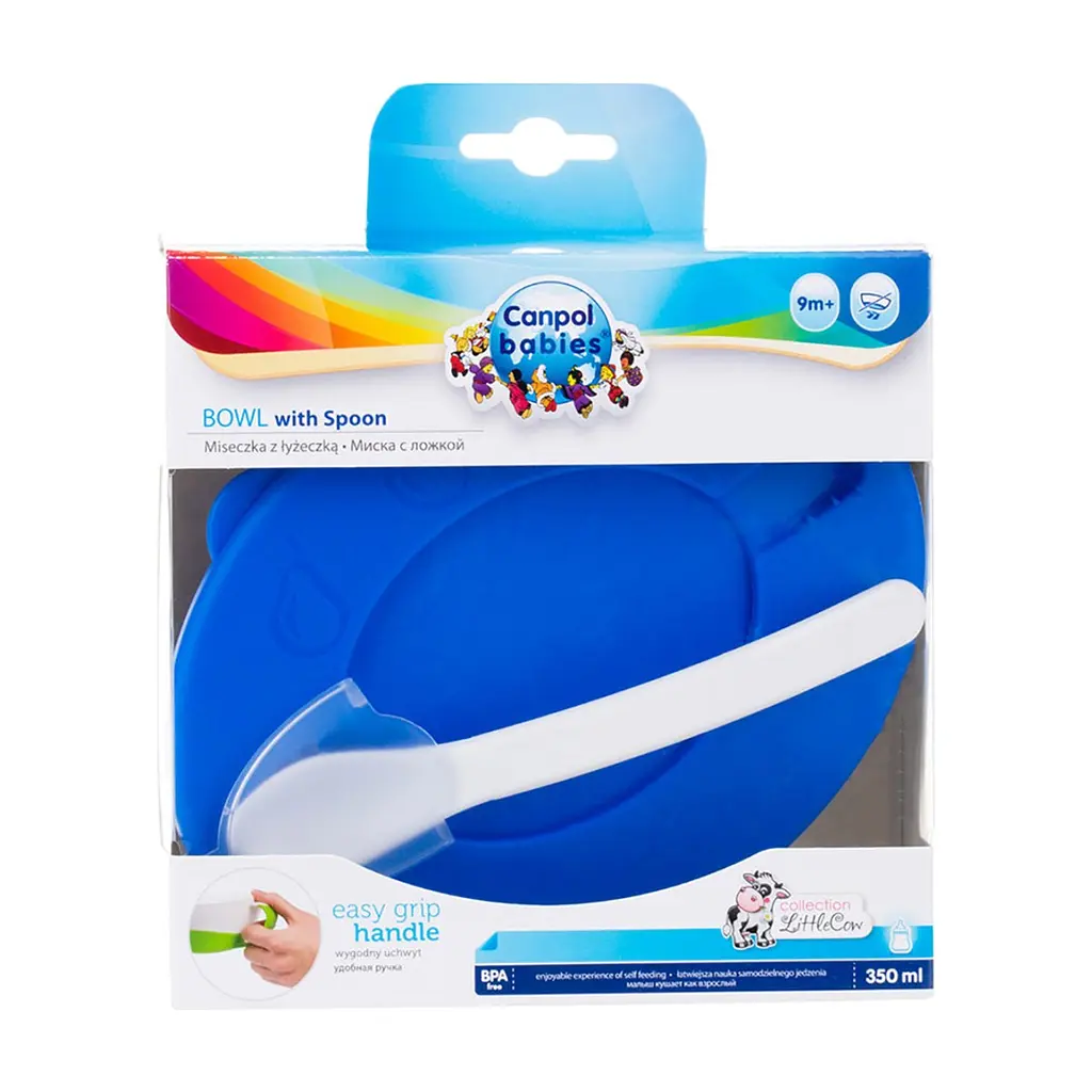 Тарілка дитяча Canpol babies 350 мл синя (31/406_blu) - фото 5