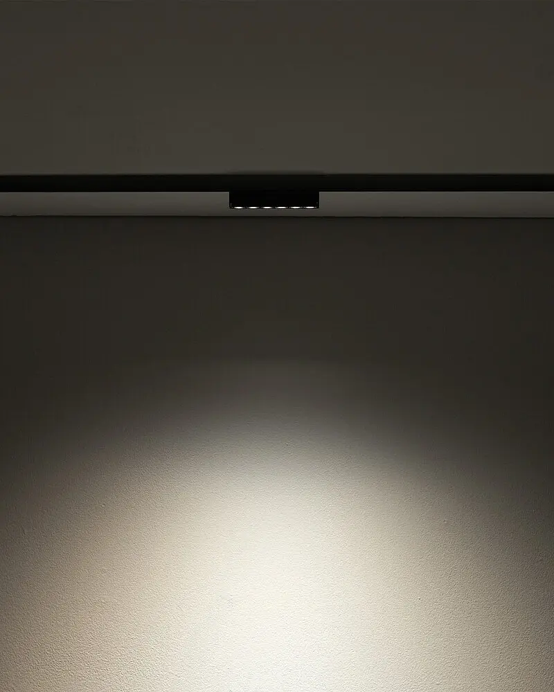 Магнитный трековый светильник Nowodvorski 11718 NANO-LVM Focus Out LED 1x5W 3000K 290Lm IP20 черный - фото 2