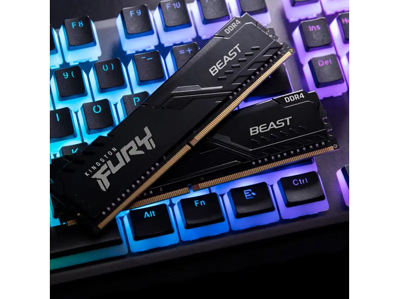 Модуль пам'яті Kingston FURY 16 GB DDR4 3200 MHz Beast Black (KF432C16BB1/16) - фото 5