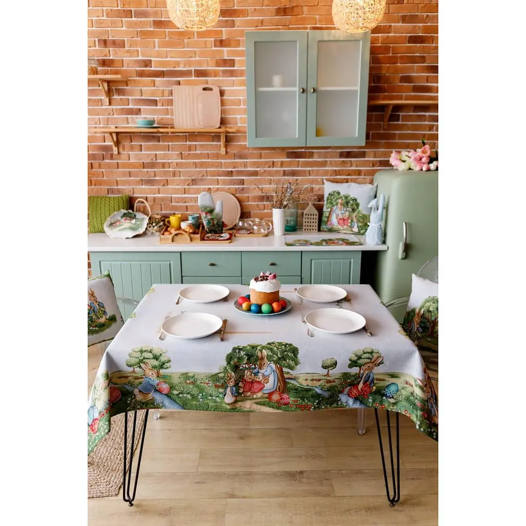 Скатертина Прованс Галявина прямокутна 300х135 см (34109) - фото 9