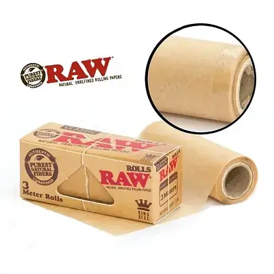 Бумага для самокруток Raw Classic Rolls King Size - фото 2