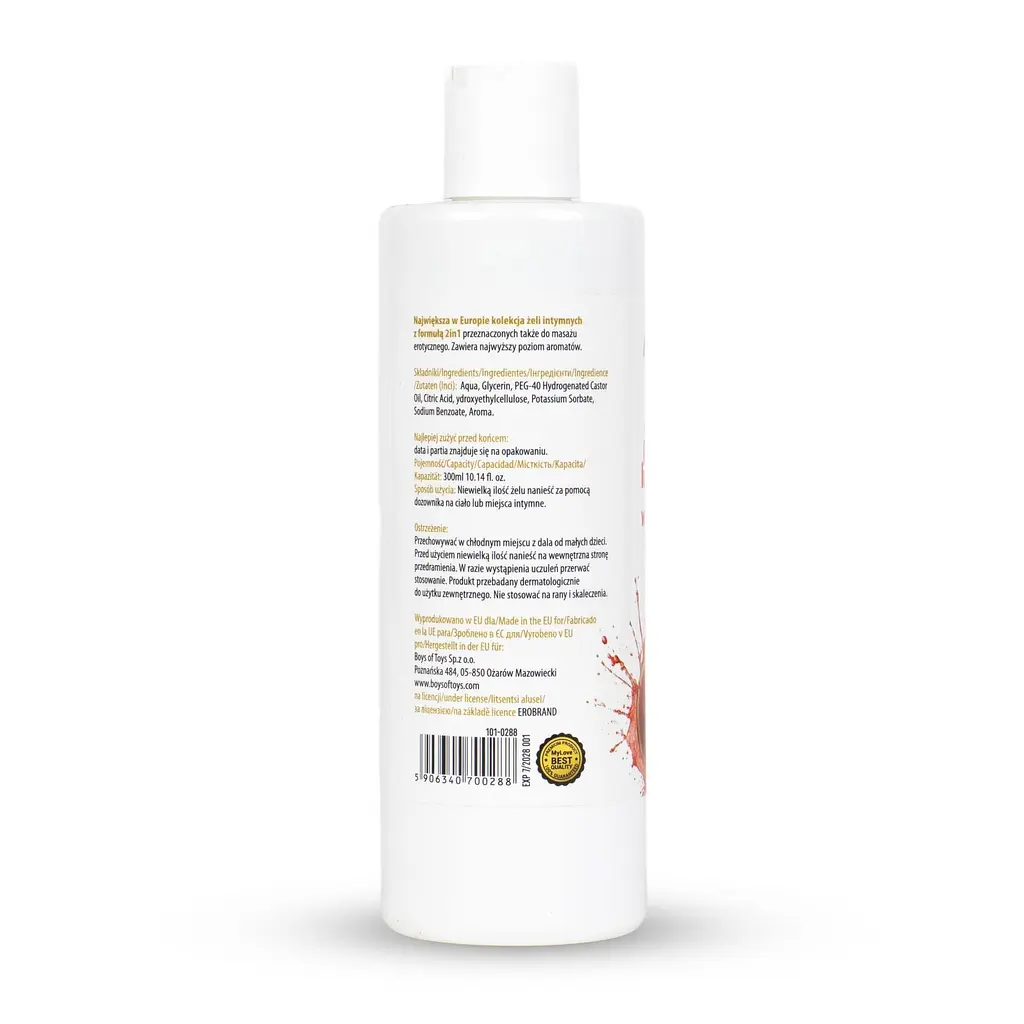 Лубрикант MyLove Aroma Series IntimMassage 2in1 Watermelon, 300 мл - фото 4