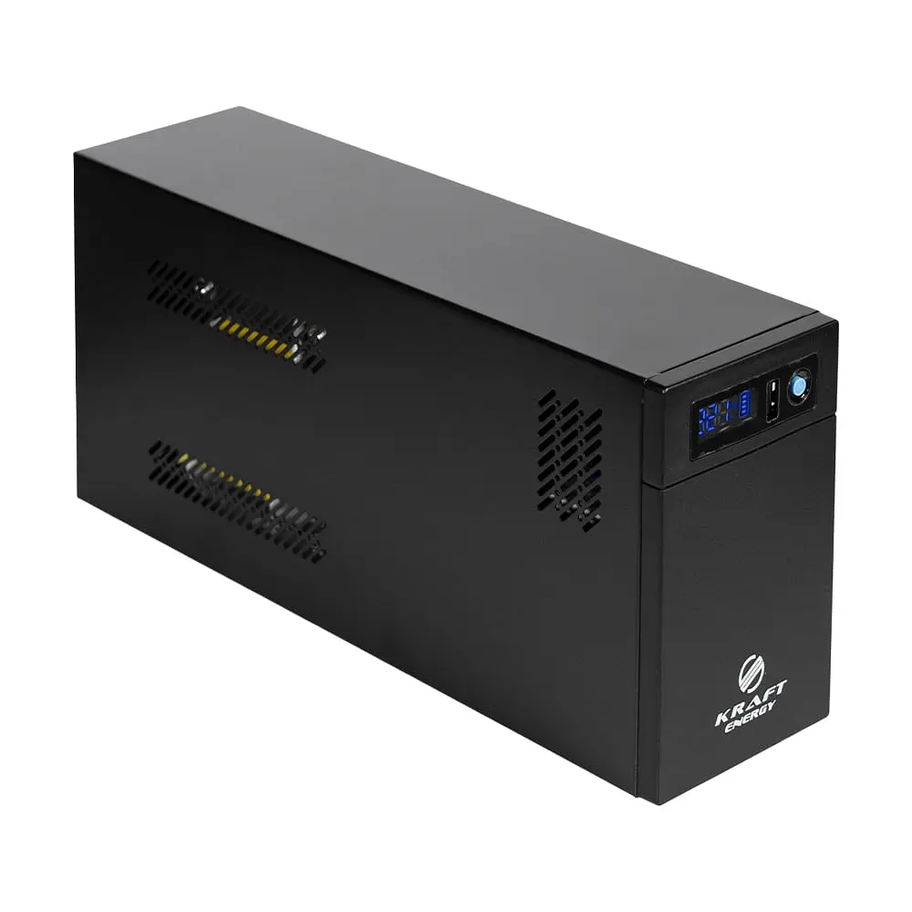 Джерело безперебійного живлення Kraft KRF-1200VA/720W(LED)LiFePO4 UPS (42-00166) - фото 4