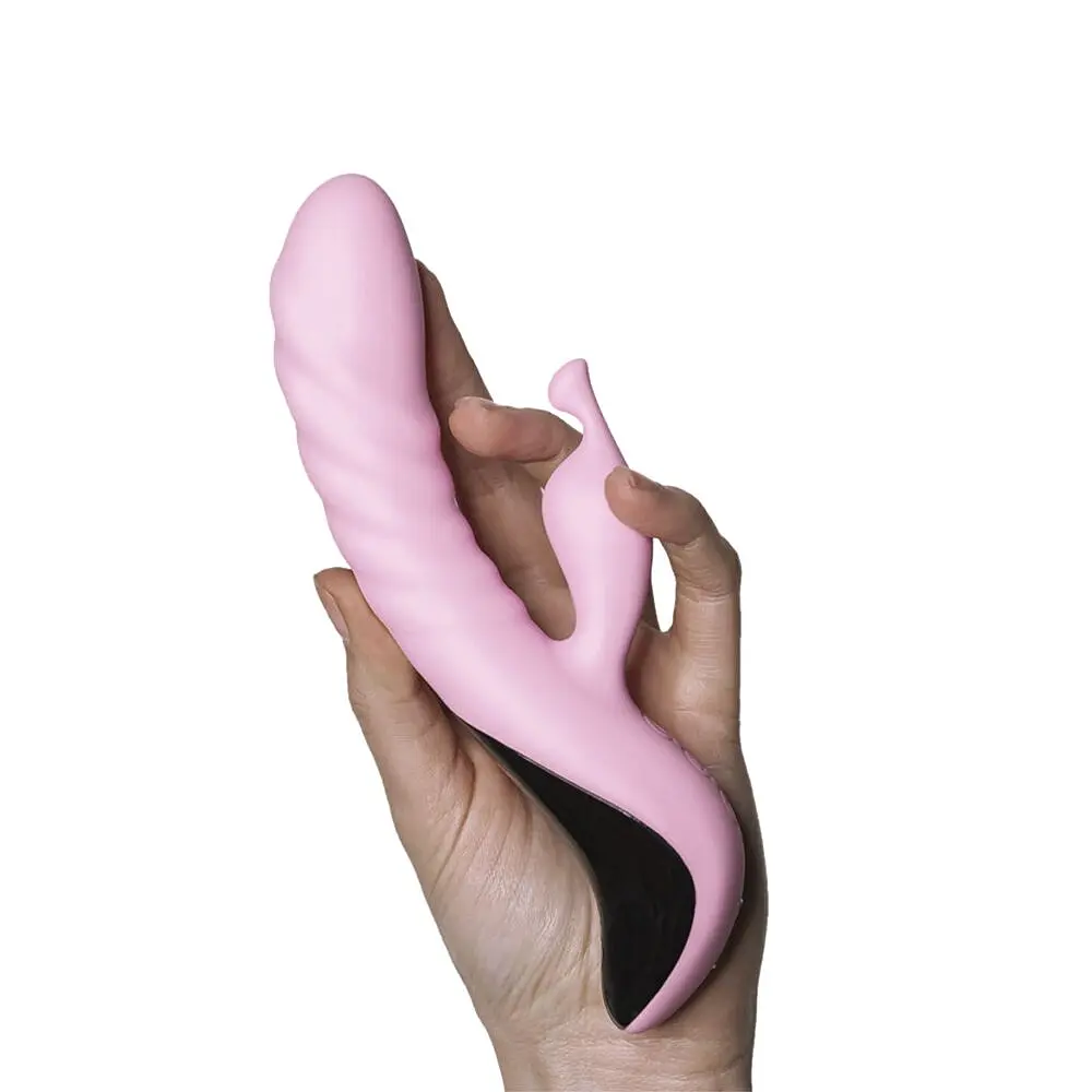 Вібратор Adrien Lastic Mini Trigger з масажними рухами стовбура - фото 4