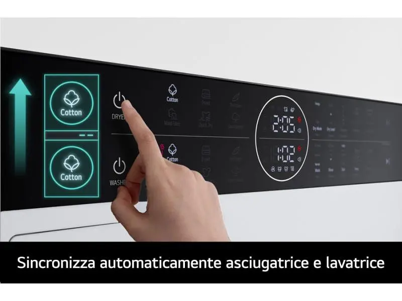 Прально-сушильна машина автоматична LG WT1210WWF - фото 7